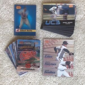 Vintage Pinnacle Sport Flix ‘96 Lenticular MLB Baseball Trading Cards, Lot of 49